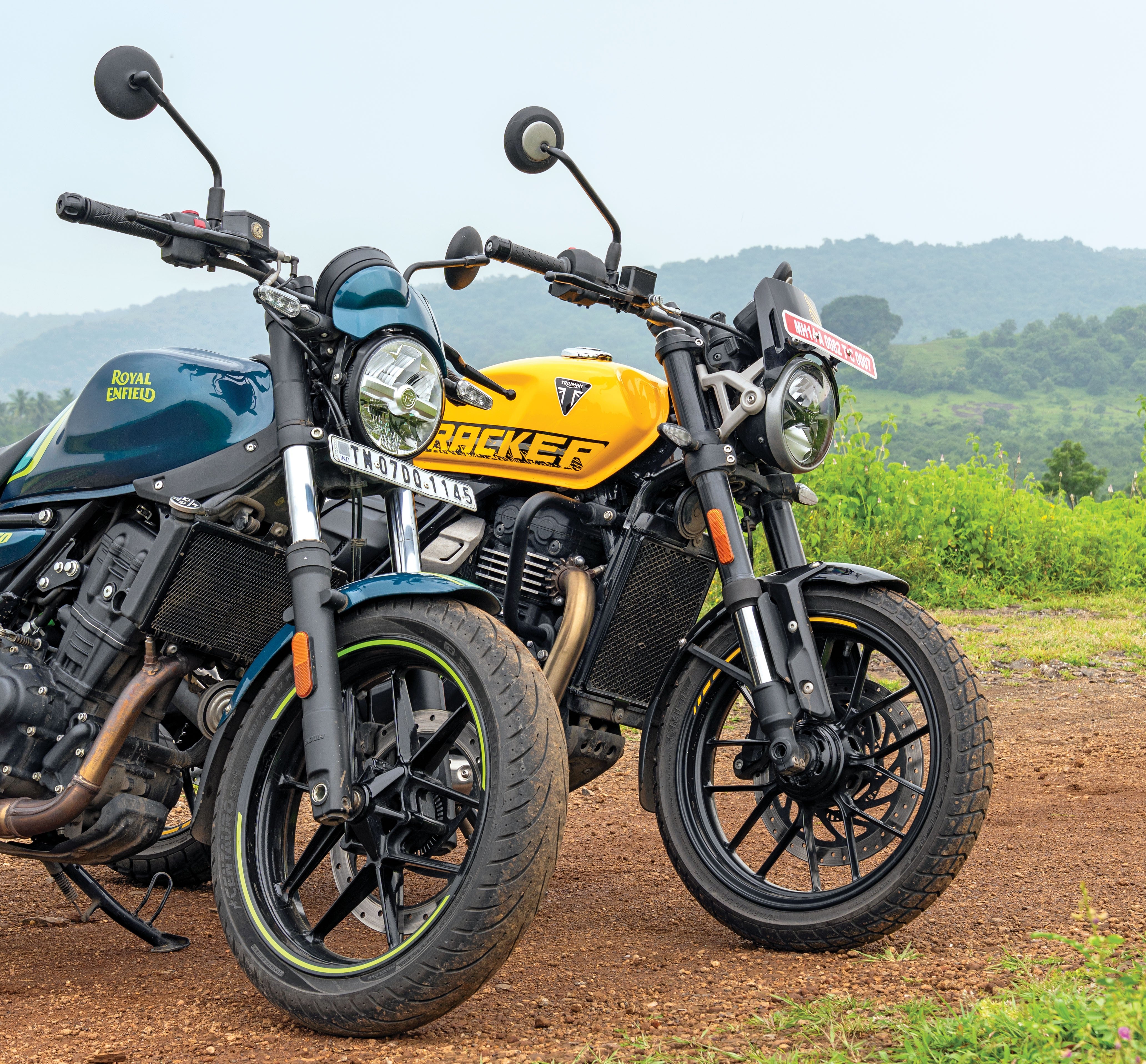 Royal Enfield Guerrilla 450 vs Triumph Tracker 400 Comparison: Street Brawl