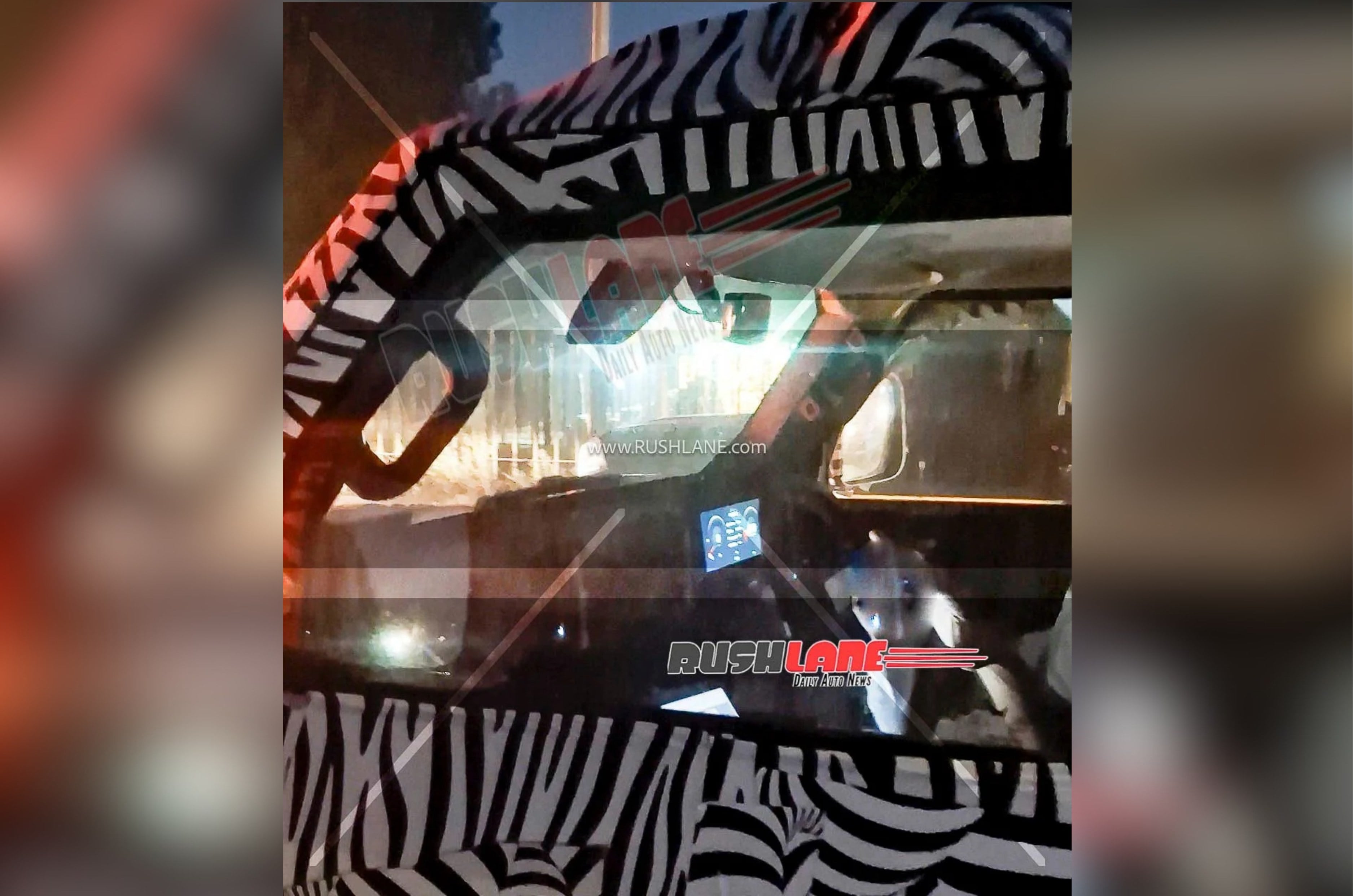 Mahindra Vision T prototype spied testing for the first time