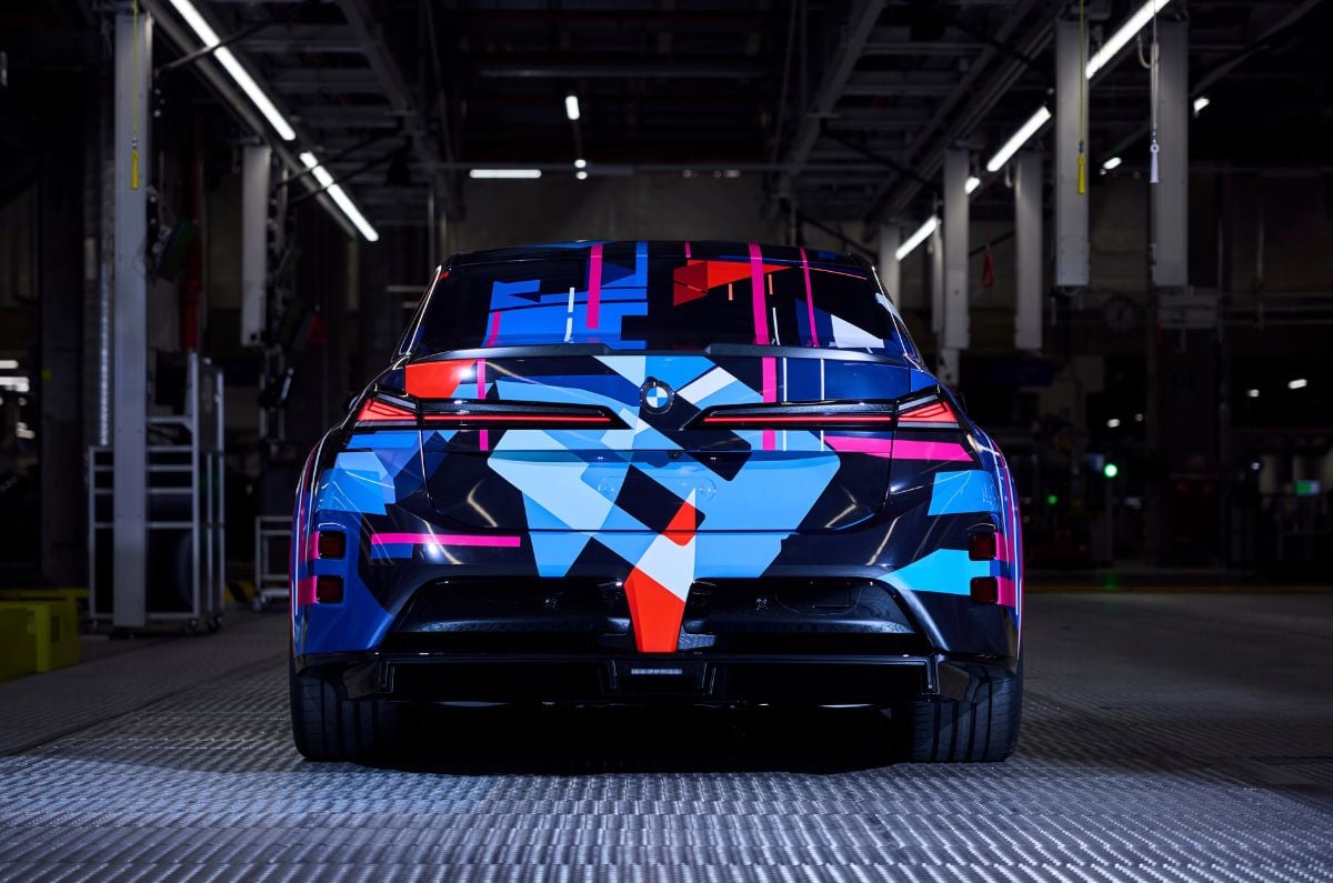 BMW M3 electric rear