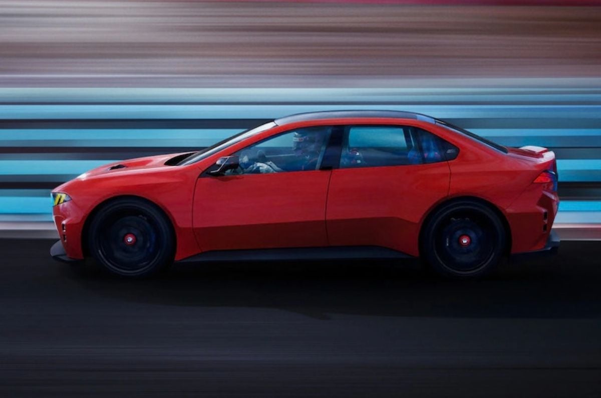 BMW M Neue Klasse concept side tracking