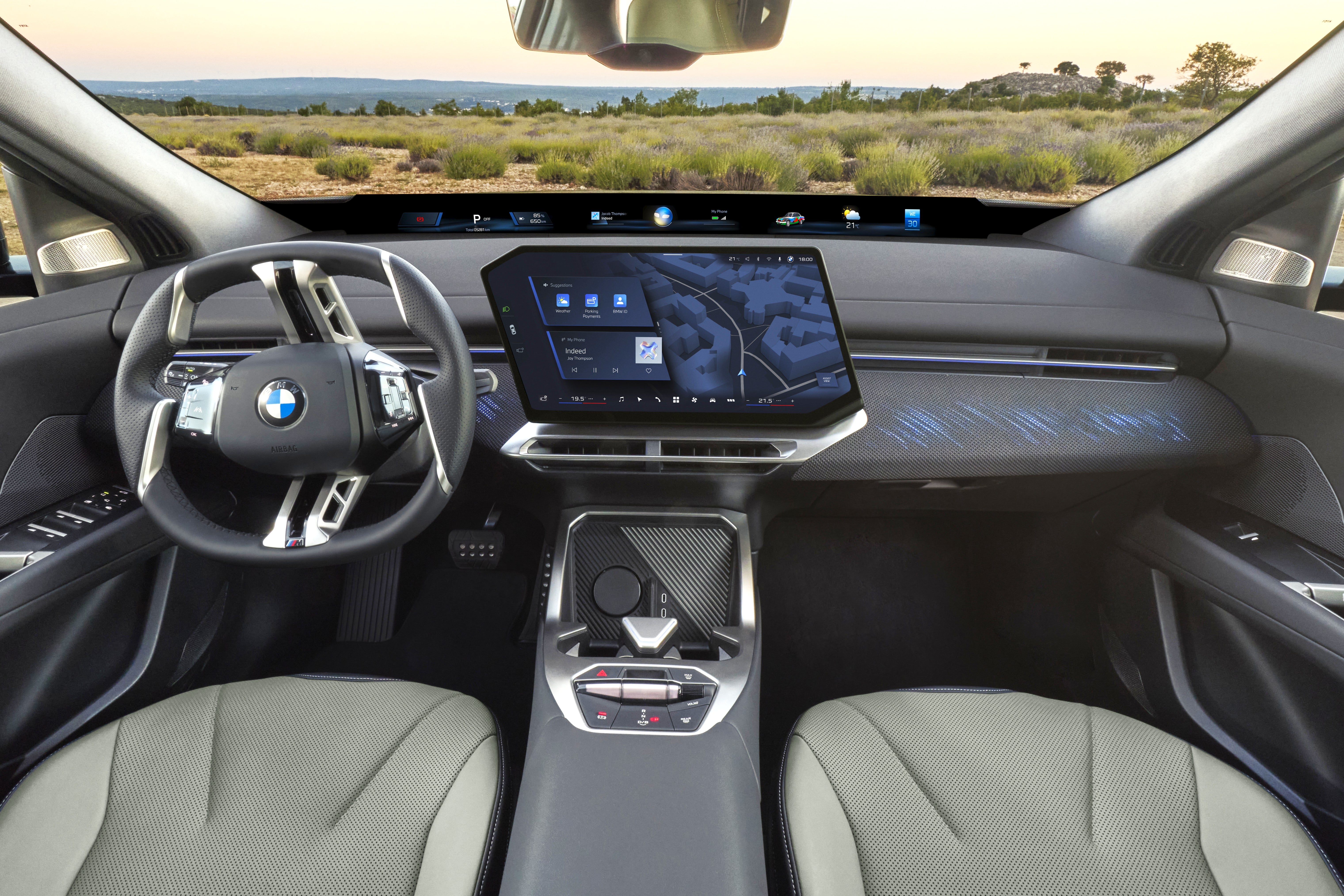 BMW iX4 electric coupe SUV revealed