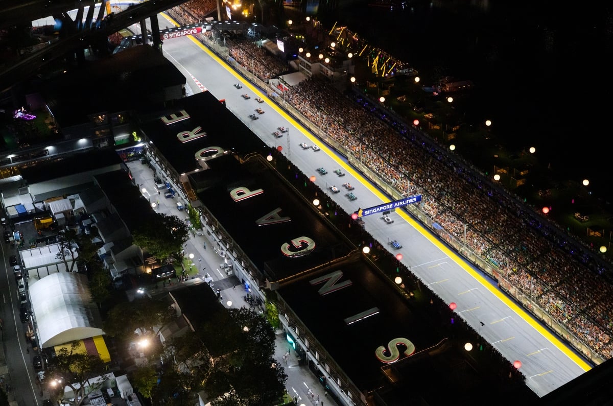 F1 Singapore GP IST schedule