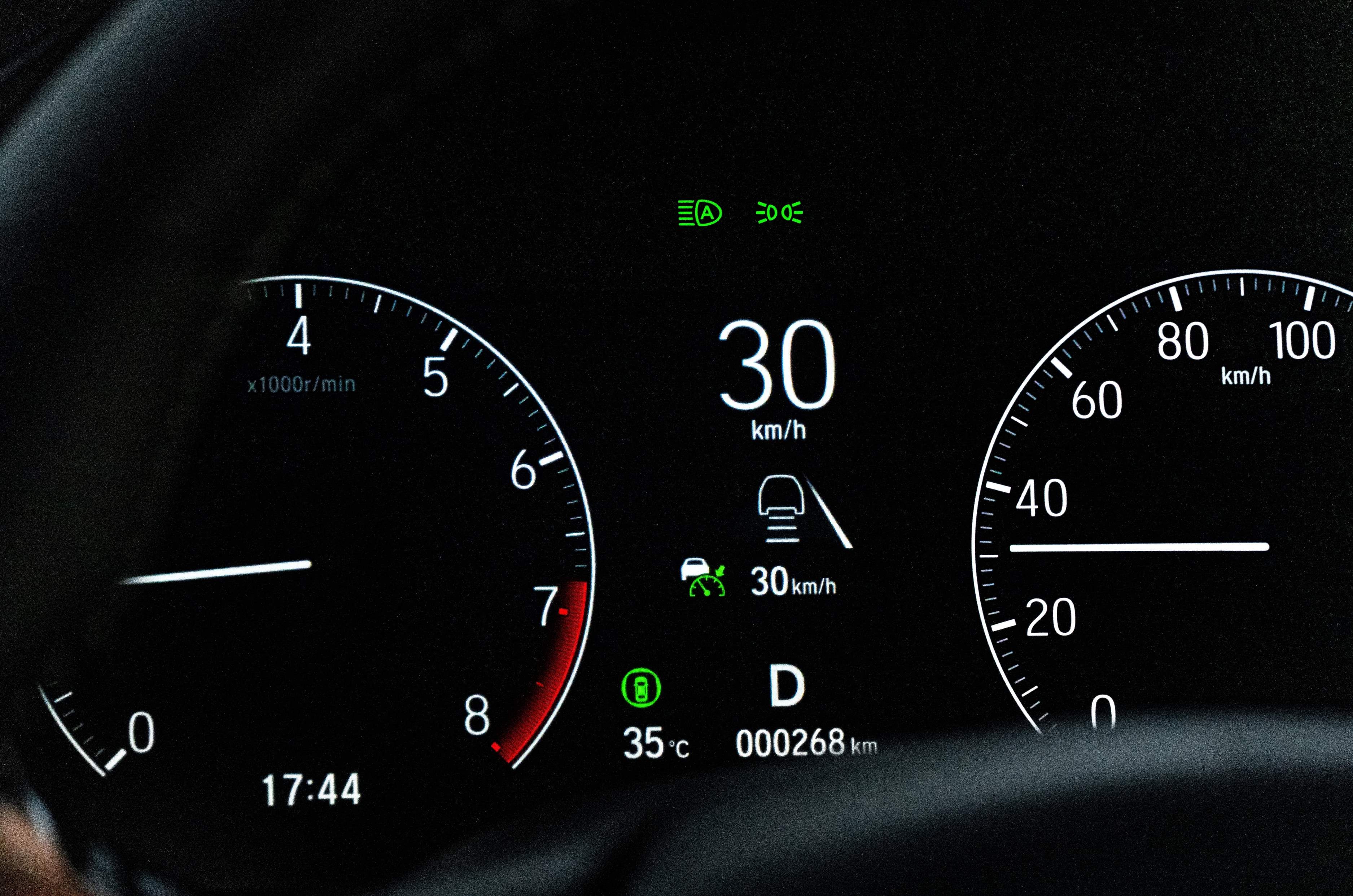 Honda Elevate Facelift Instrument Cluster