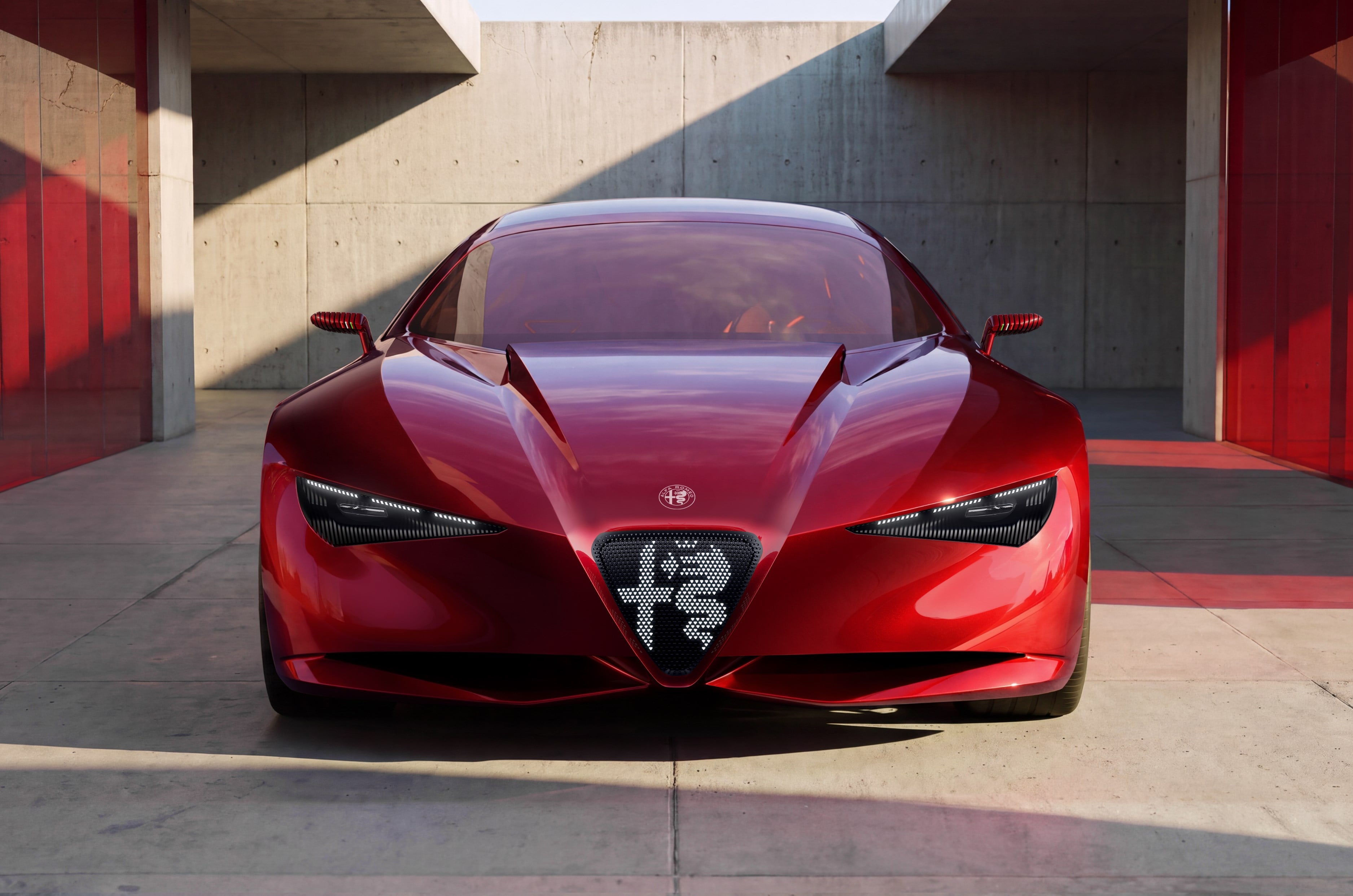 Alfa Romeo Cuorerosso concept previews brand’s new design language
