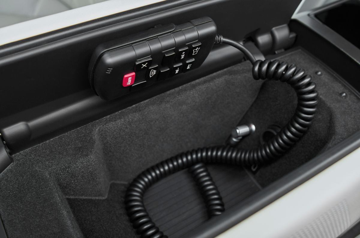 BMW Concept 7 Protection intercom system