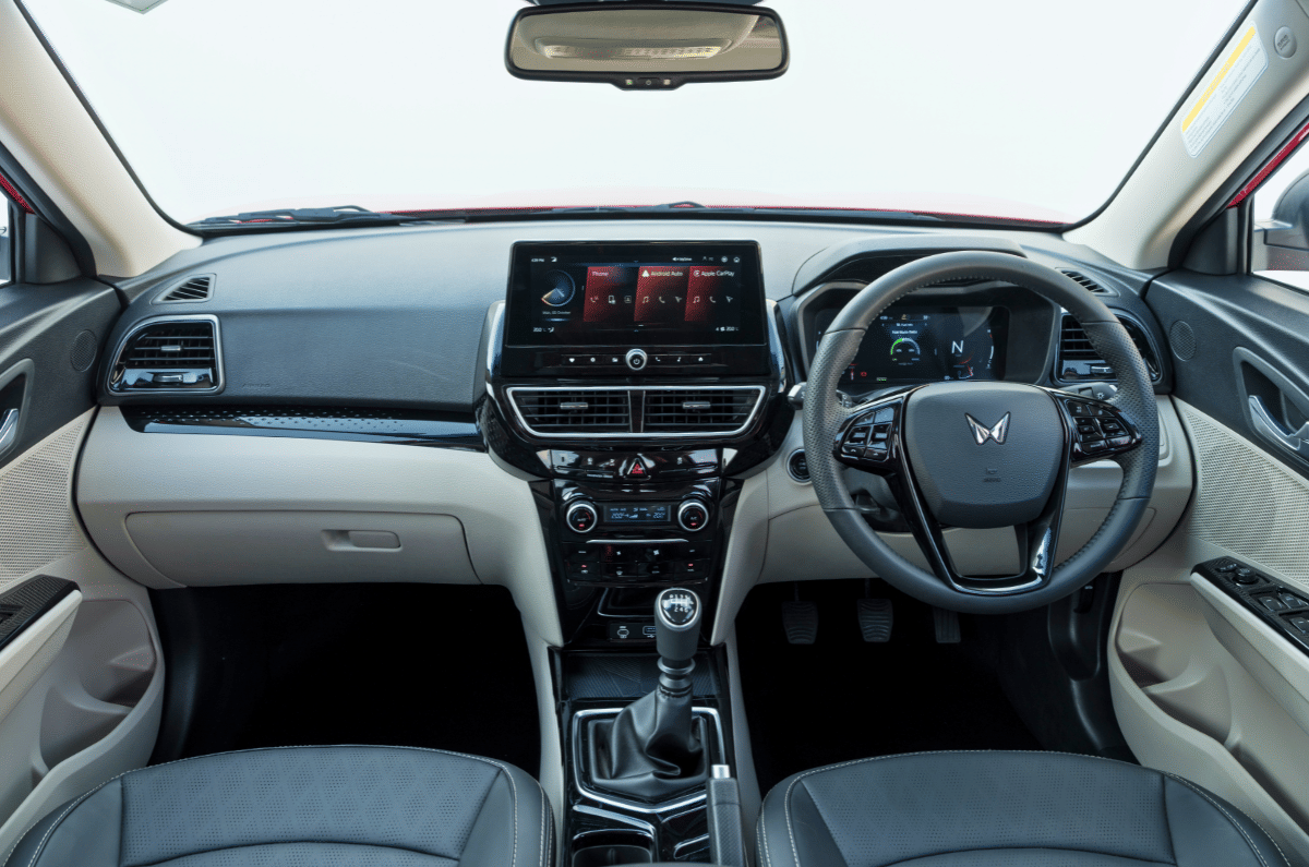 Mahindra XUV 3XO CNG interior