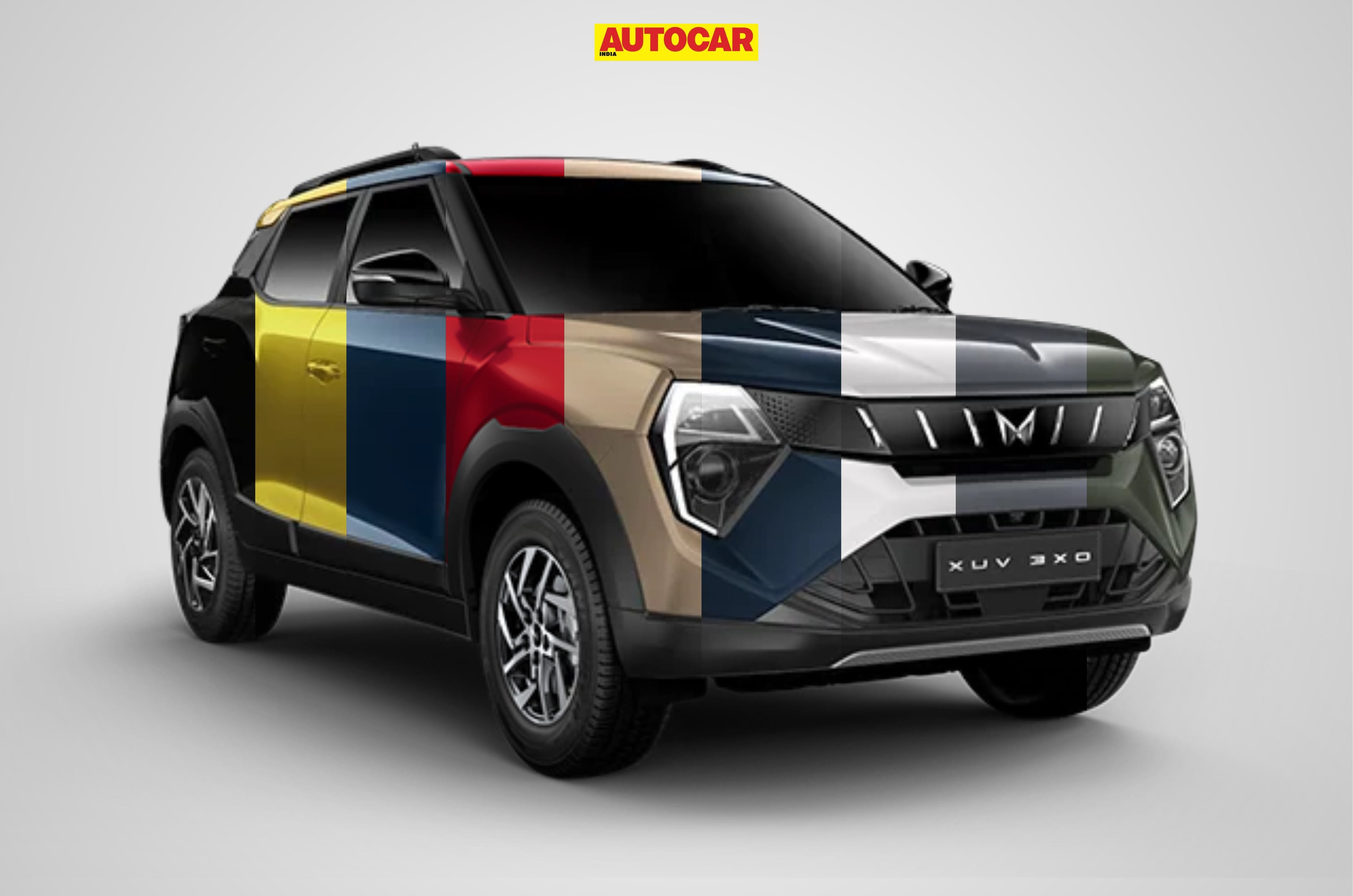 Mahindra XUV 3XO colours