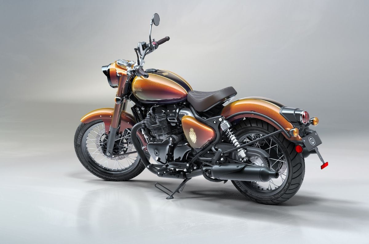 Classic 650 Hypershift rear left quarter.