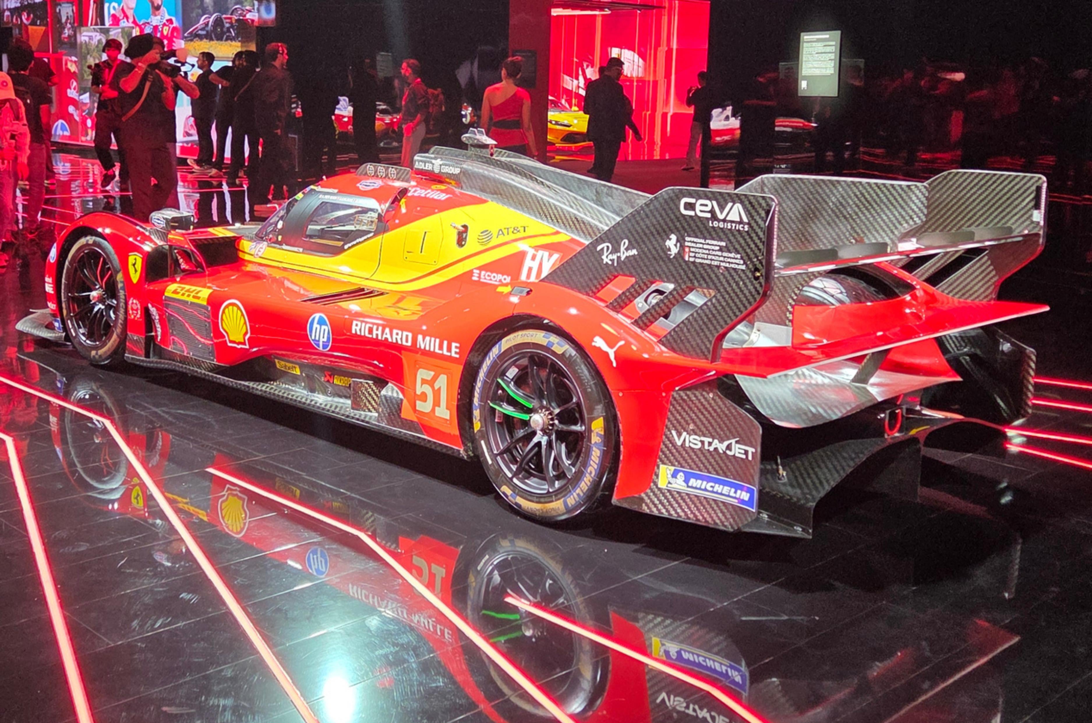 Universo Ferrari exhibition debuts F80, Luce, 12Cilindri Manuale in India