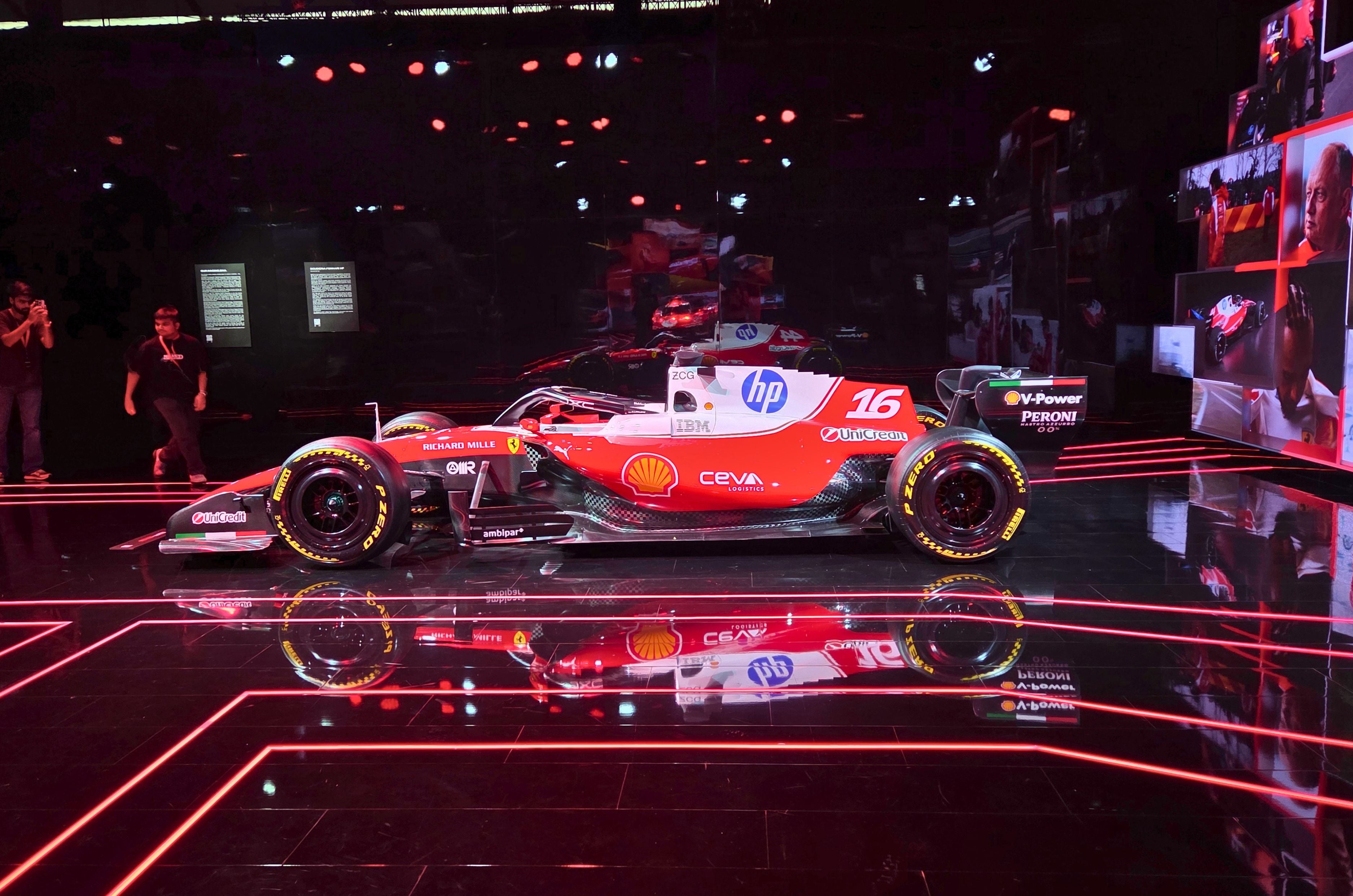 Universo Ferrari exhibition debuts F80, Luce, 12Cilindri Manuale in India