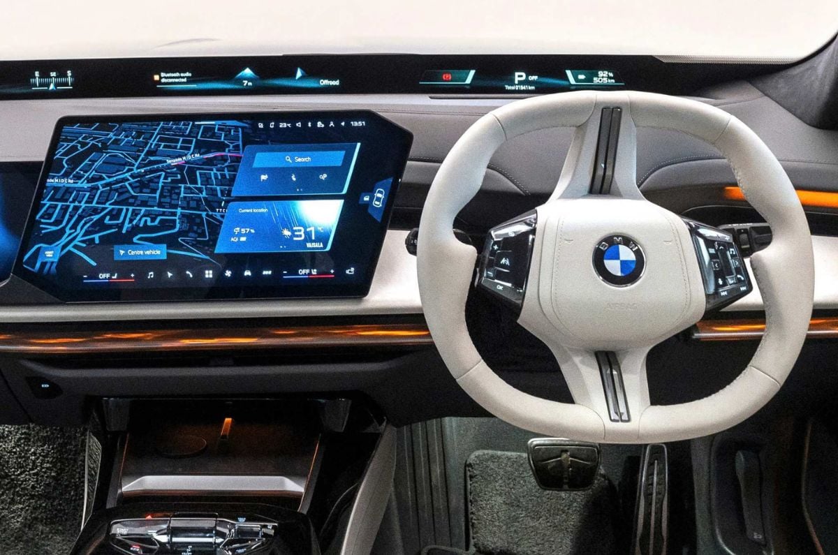 2026 BMW i7 dashboard