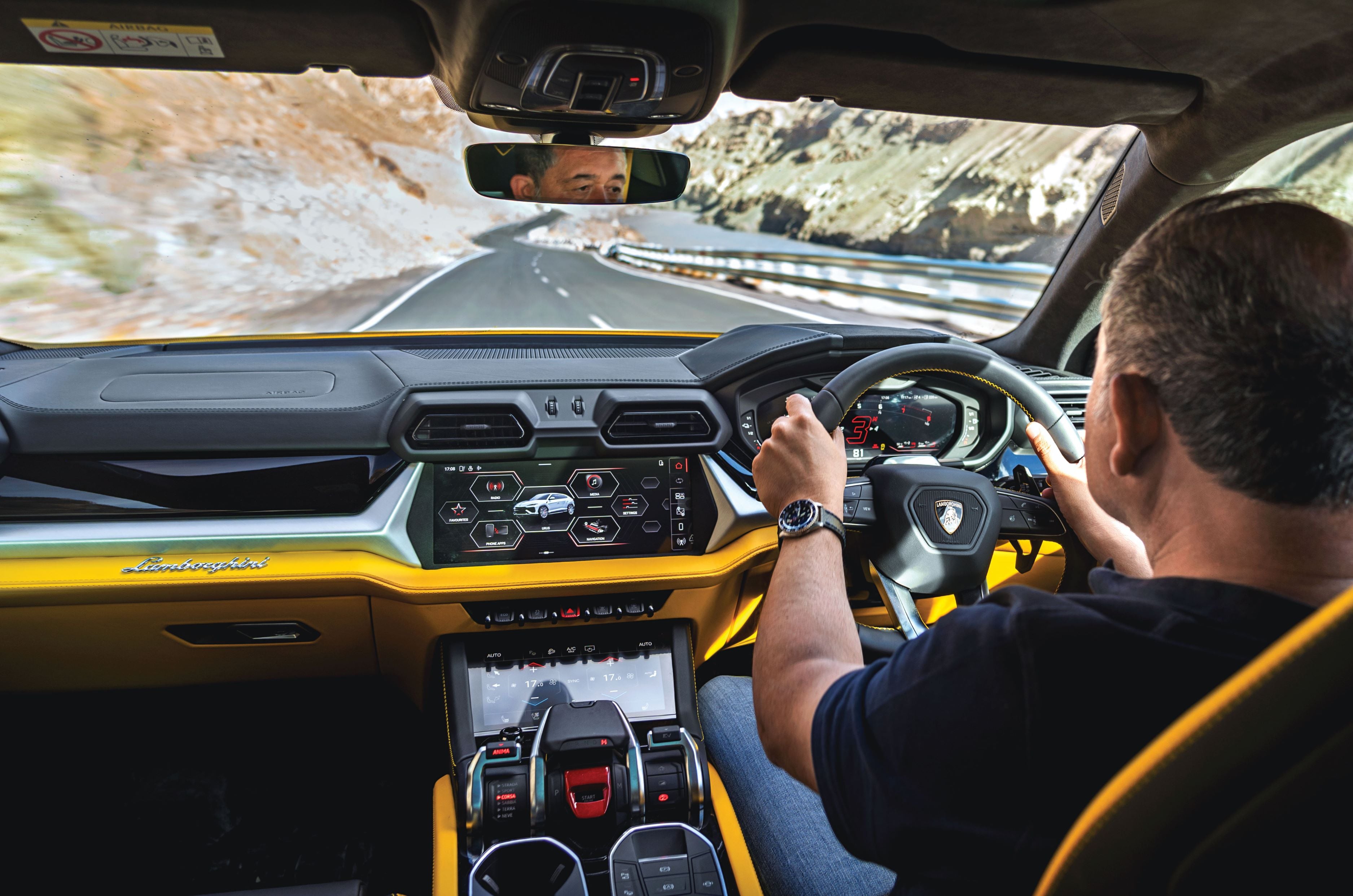 Driving a Lamborghini Urus SE to Lamayaru: Rocket ship to the moon