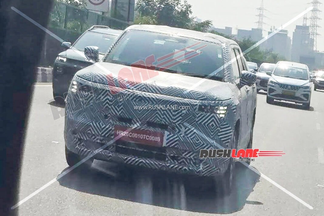 Maruti electric MPV spied testing with new design details