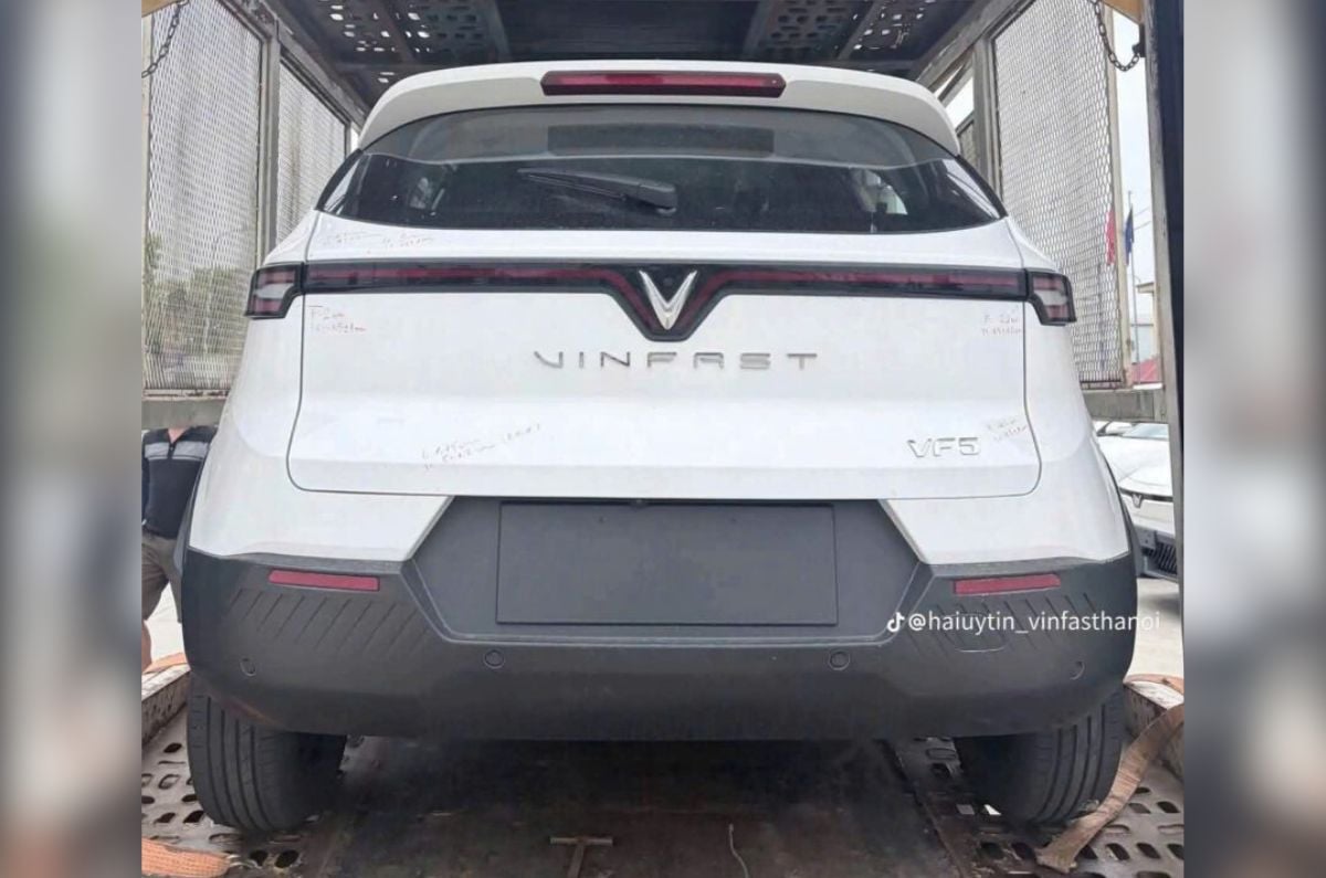 Vinfast VF5 facelift previewed via design patent