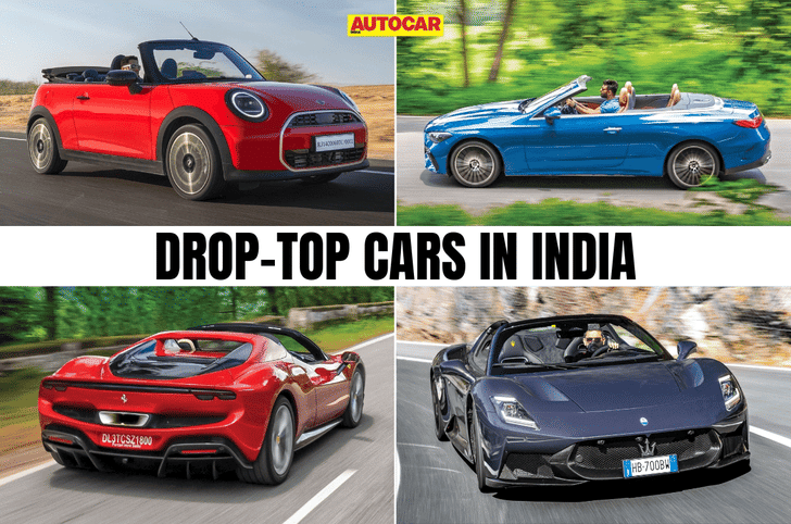 Convertible cars in India