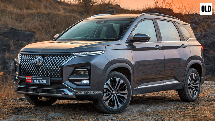 Old MG Hector front quarter Old MG Hector front quarter