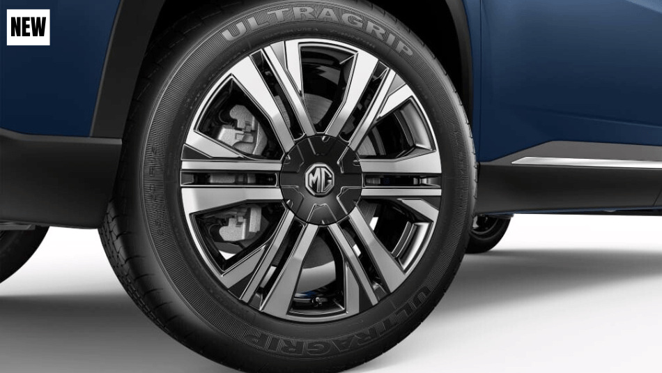 New MG Hector 18-inch alloy wheels