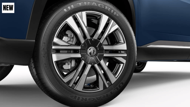 New MG Hector 18-inch alloy wheels New MG Hector 18-inch alloy wheels