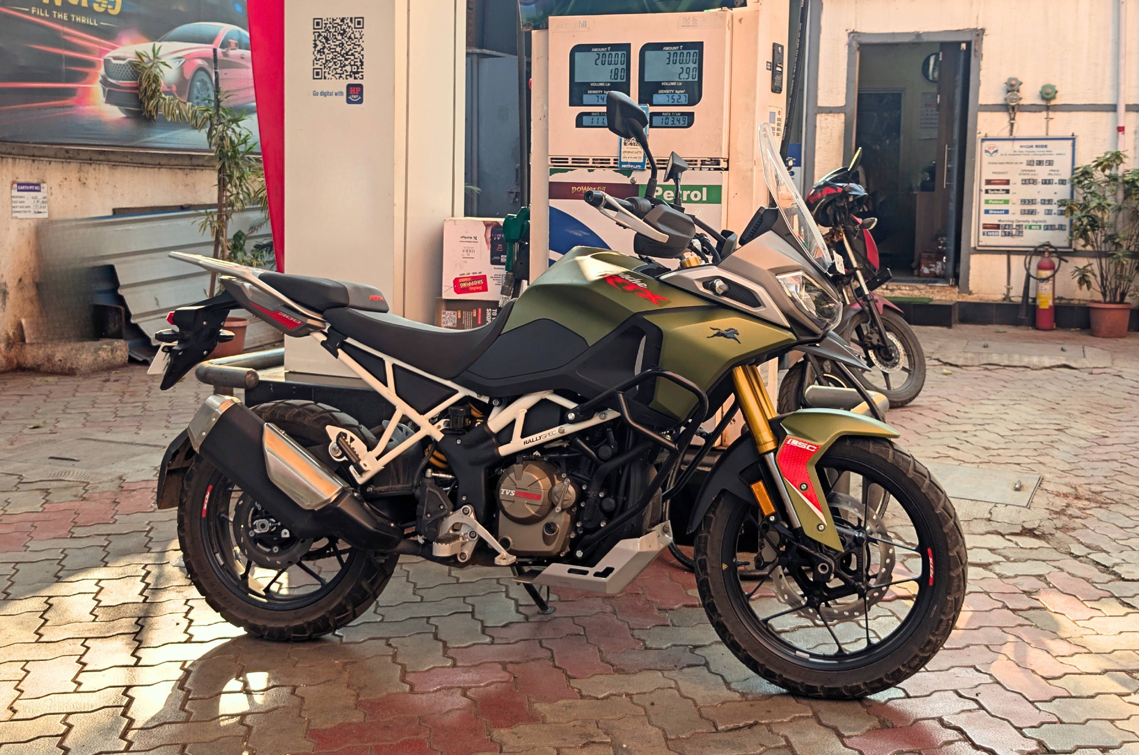 TVS Apache RTX 300 real world fuel economy tested and explained