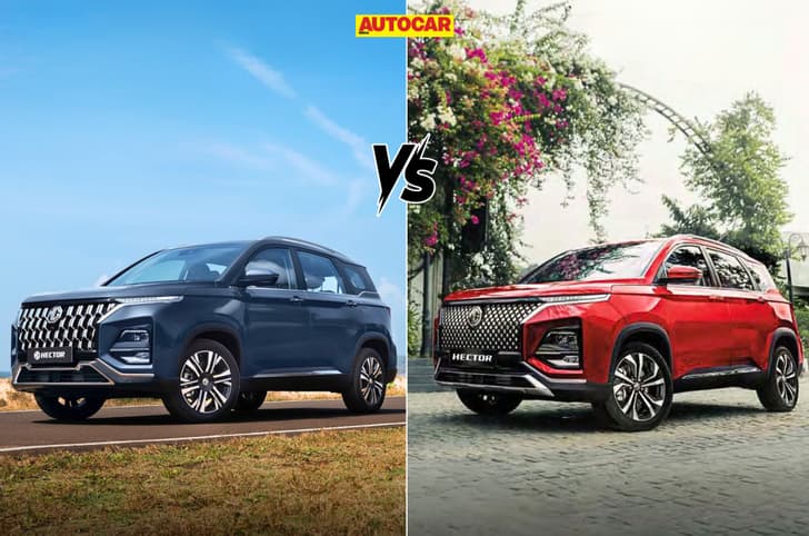 MG Hector new vs old: Differences and similarities explained MG Hector new vs old: Differences and similarities explained