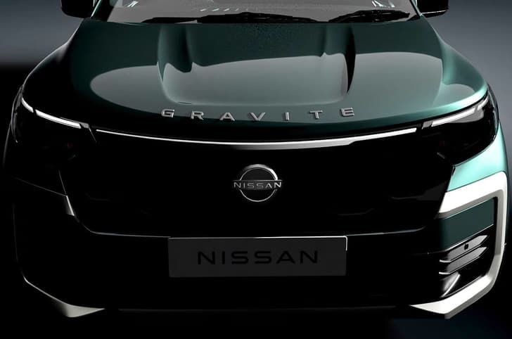 Nissan Gravite front fascia
