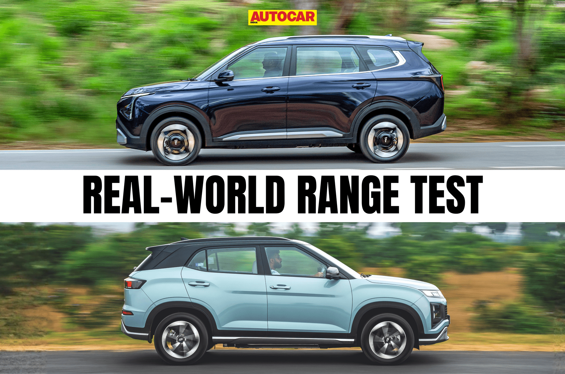 Kia Carens Clavis EV vs Hyundai Creta Electric real world range compared