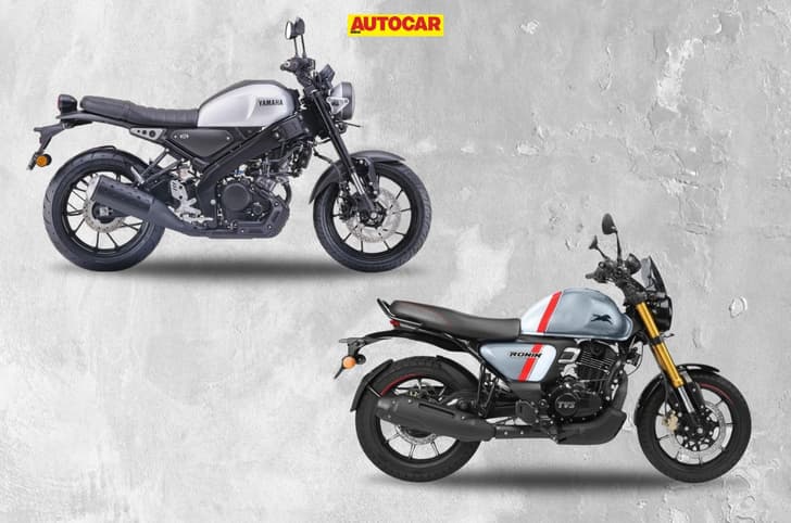 Yamaha XSR vs TVS Ronin spec comparison