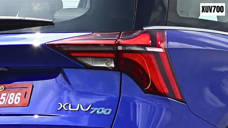 Mahindra XUV700 taillight Mahindra XUV700 taillight
