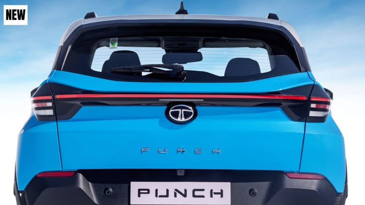 2026 Tata Punch rear static