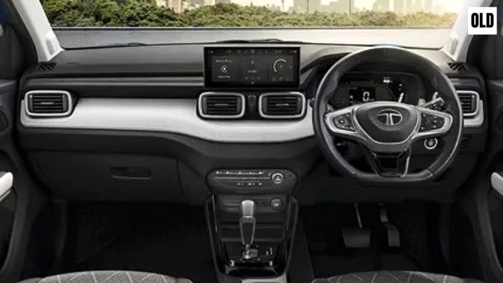 Old Tata Punch interior