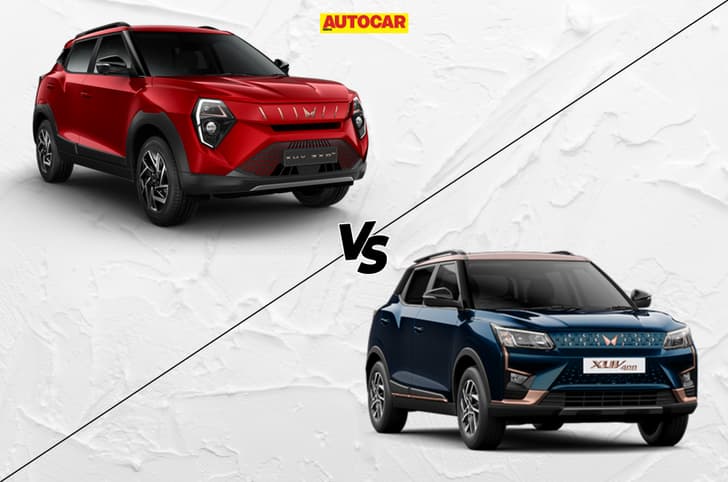 mahindra xuv 3xo ev xuv400 differences similarities explained