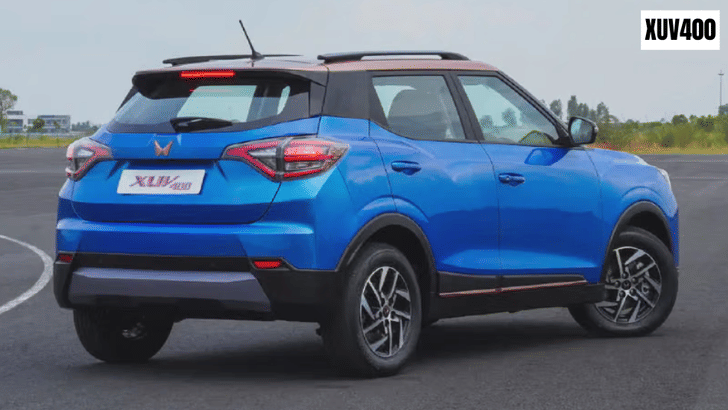mahindra xuv400 rear mahindra xuv400 rear