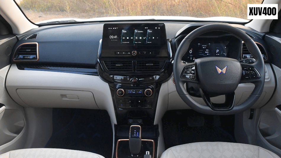 mahindra xuv400 interior