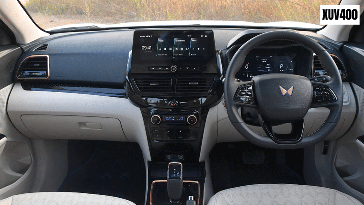 mahindra xuv400 interior mahindra xuv400 interior