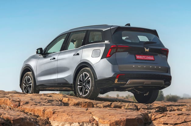 Mahindra XUV 7XO rear design