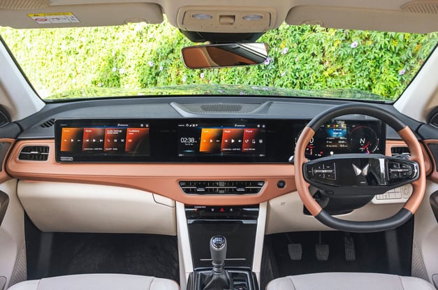 Mahindra XUV 7XO dashboard