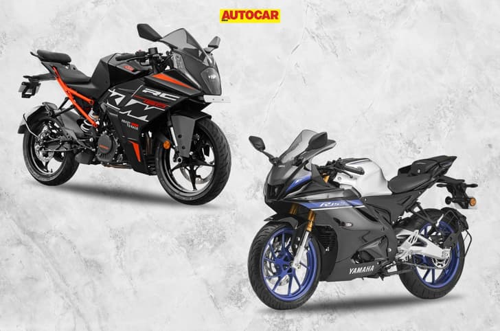 KTM RC 160 vs Yamaha R15: Price and specification comparison