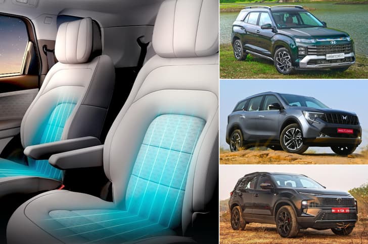 Most affordable cars with second row seat ventilation 