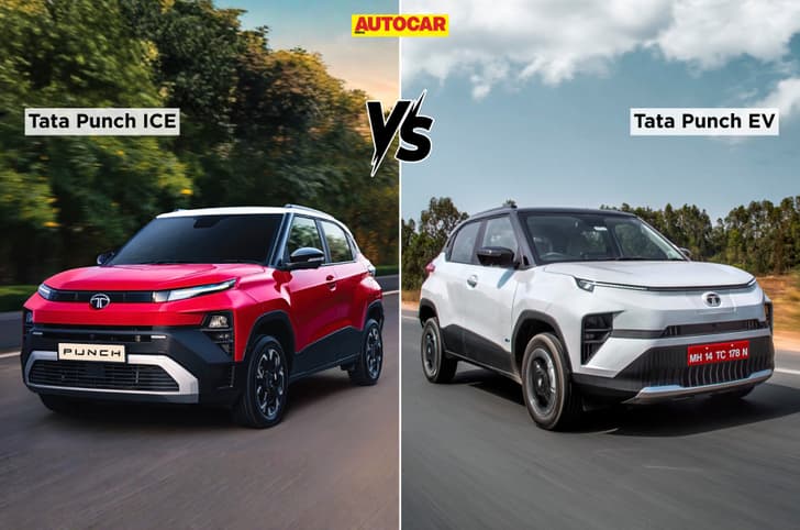 Tata Punch white and red