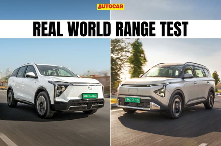 Kia Carens Clavis EV vs Mahindra XEV 9S real world range comparison 