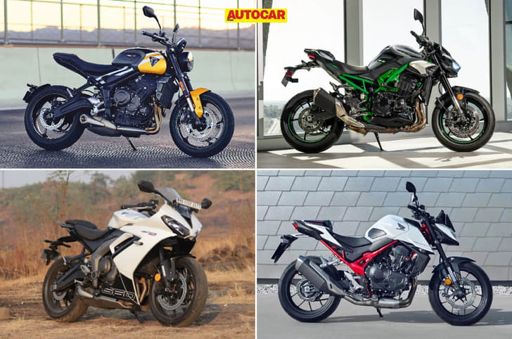 Collage of 4 bikes from the list