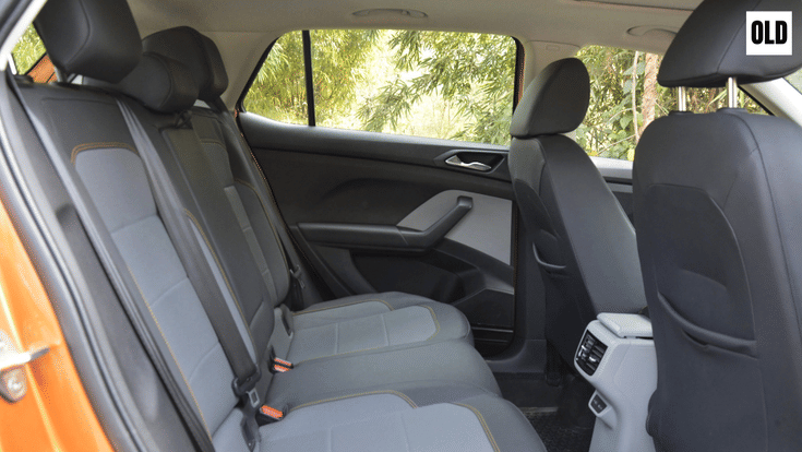 skoda kushaq rear seat
