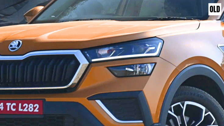 skoda kushaq headlight