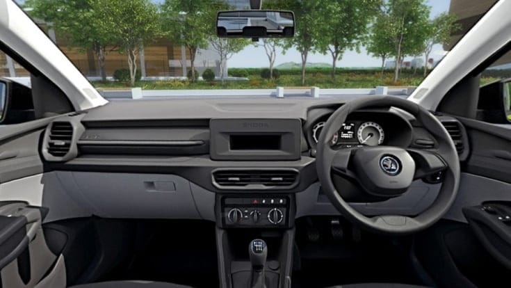Skoda Kylaq Classic trim interior