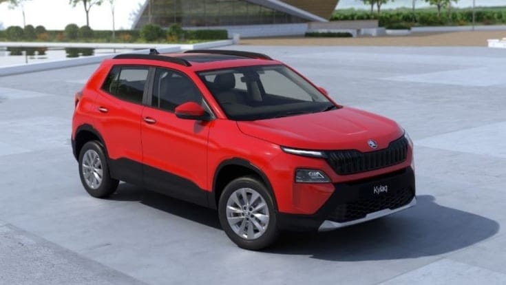 Skoda Kylaq Signature trim exterior