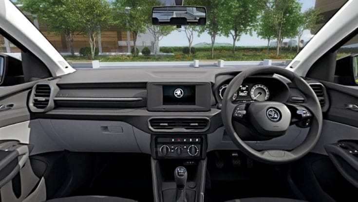 Skoda Kylaq Signature trim interior