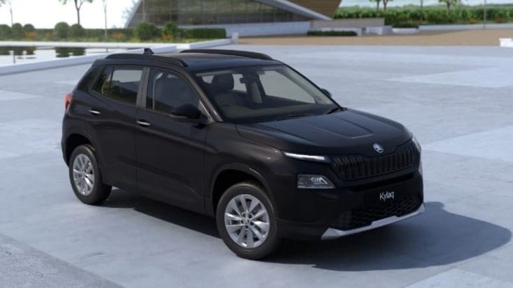 Skoda Kylaq Signature+ trim exterior