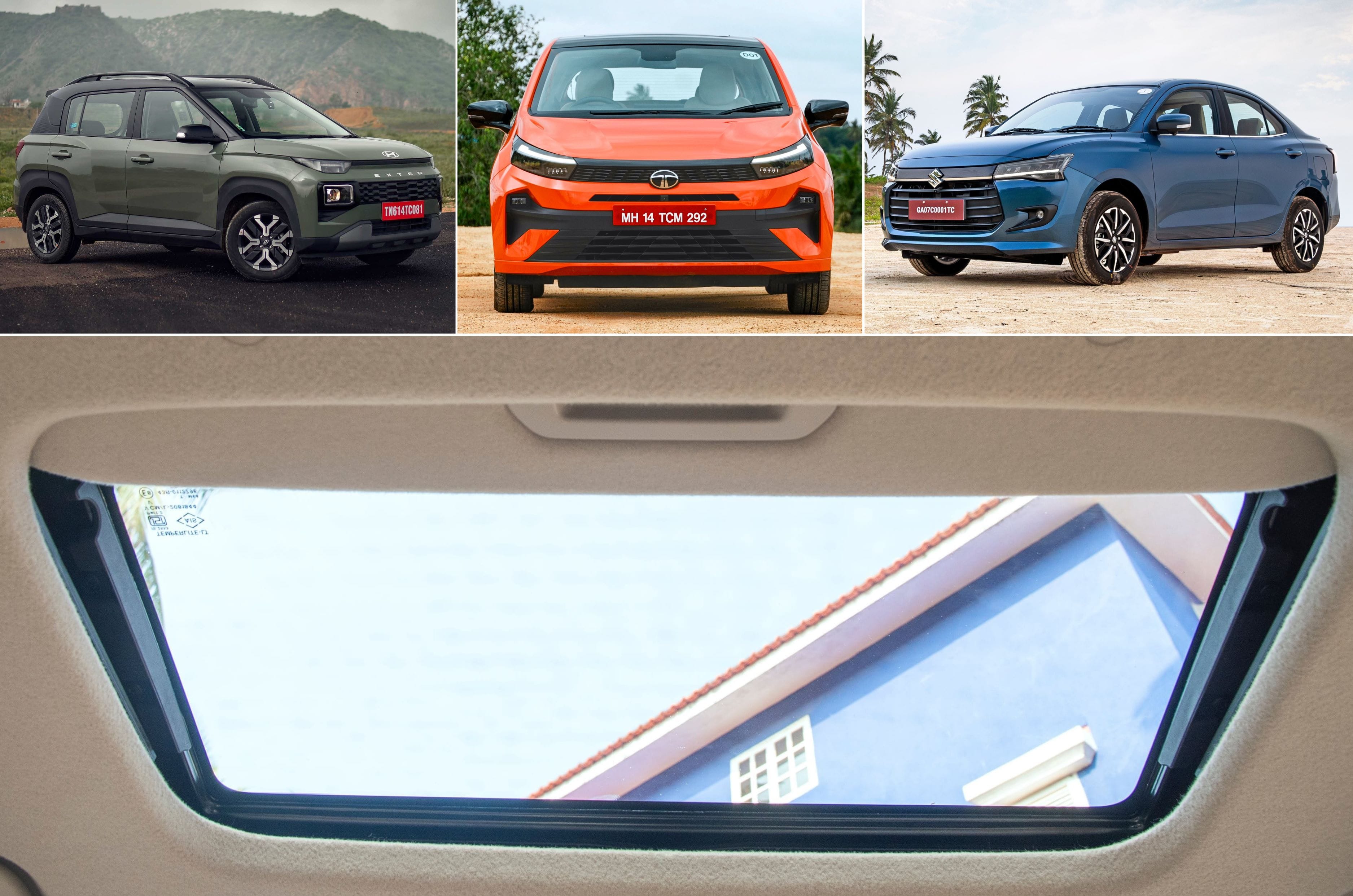 10 cheapest cars with a sunroof under Rs 10 lakh