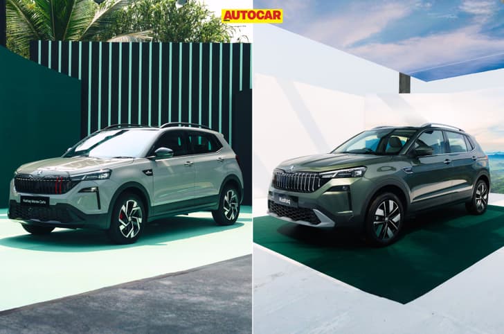 Skoda Kushaq Monte Carlo vs top-spec Prestige Skoda Kushaq Monte Carlo vs top-spec Prestige