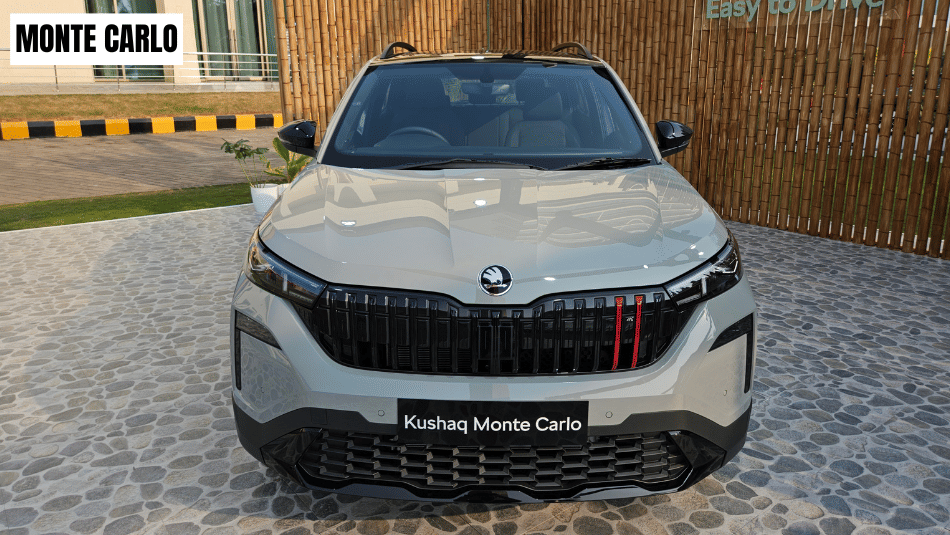 skoda kushaq monte carlo front